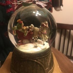 winter musical  snow globe